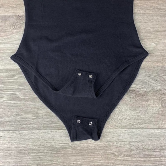 Black/White Womens Misfit Band Handmade Bodysuit, Skull Outfit for concert - Picture 3 of 4